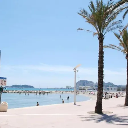 Apartment Blue Summer Vibes For 4p, Ac, Terrace, Parking, At 50m, Access -6 *
